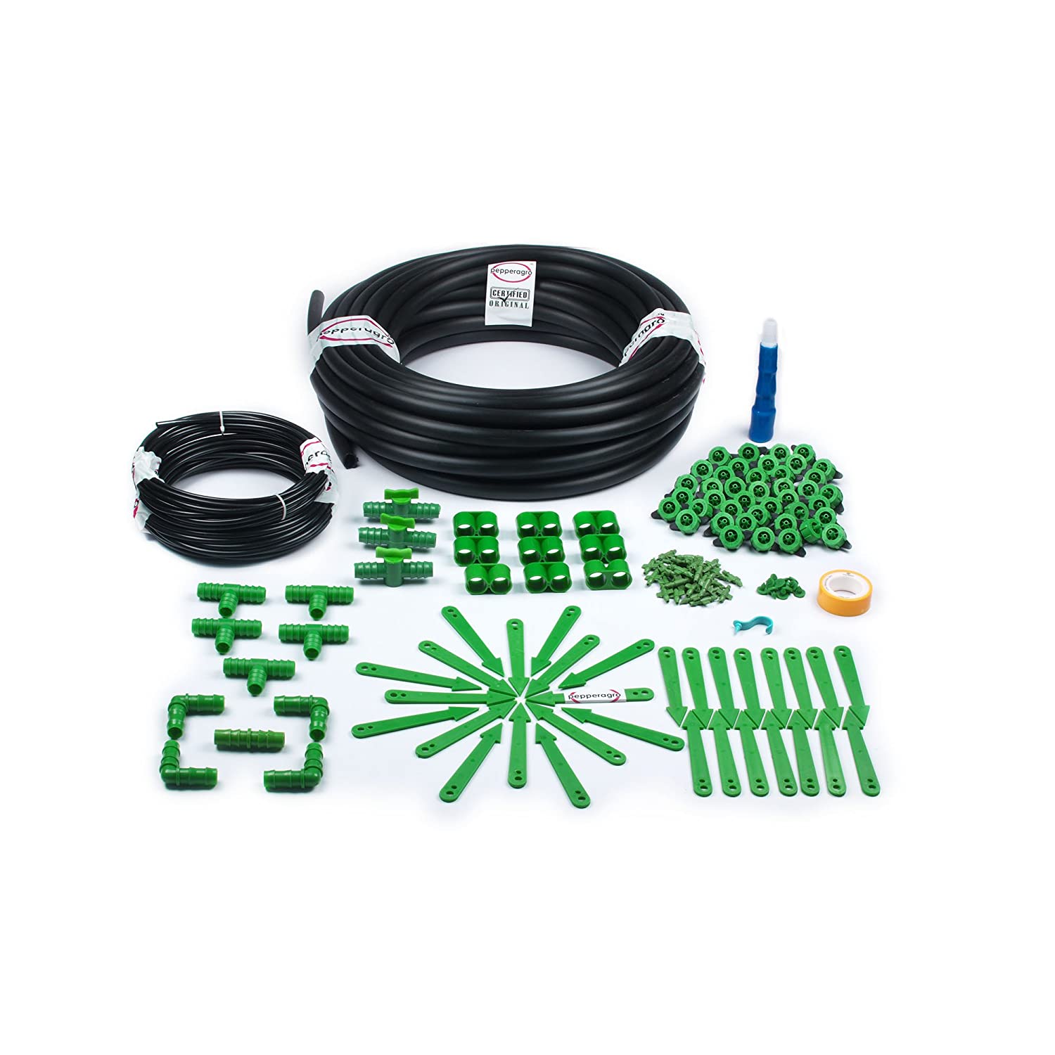M dripkit drip irrigation garden watering 100 plants drip kit: